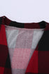 Print Colorblock Long Cardigan